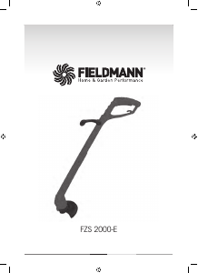 Használati útmutató Fieldmann FZS 2000-E Szegélynyíró