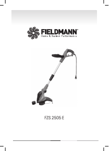 Priročnik Fieldmann FZS 2505-E Kosilnica z nitko