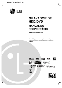 Manual LG RH298H-P1L Leitor de DVD