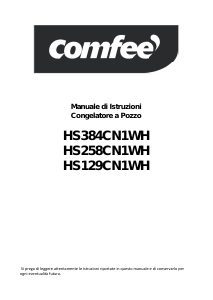 Manuale Comfee HS546CN1WH Congelatore