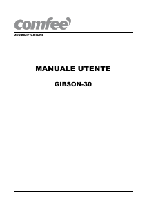 Manuale Comfee Gibson-30 Deumidificatore