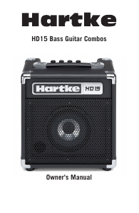 Manual Hartke HD15 Guitar Amplifier