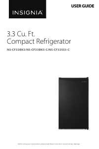 Handleiding Insignia NS-CF33BK3-C Koelkast