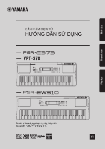 Hướng dẫn sử dụng Yamaha PSR-E373 Bàn phím kỹ thuật số