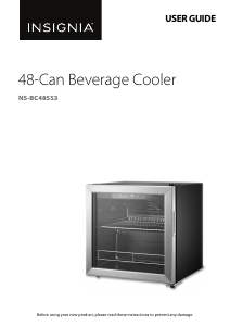 Manual Insignia NS-BC48SS3 Refrigerator