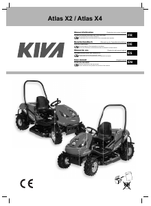 Handleiding KIVA ATLAS X2 Grasmaaier