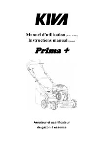 Manual KIVA PRIMA+ Lawn Raker
