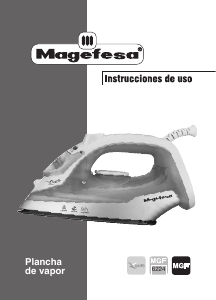 Manual de uso Magefesa MGF-6224 Plancha
