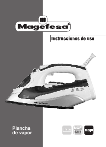 Manual de uso Magefesa MGF-6214 Plancha