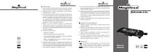 Manual de uso Magefesa MGF-4621 Parrilla de mesa