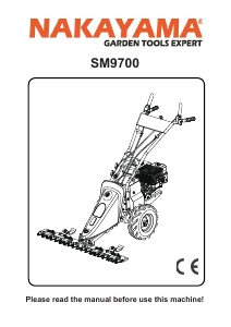 Handleiding Nakayama SM9700 Grasmaaier