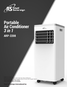 Manual Royal Sovereign ARP-2208 Air Conditioner