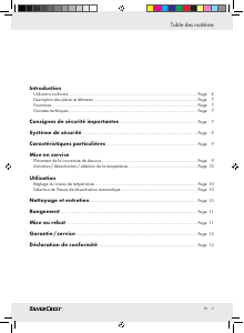 Mode d’emploi SilverCrest IAN 73751 Couverture électrique