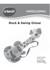 Handleiding VTech Rock & Swing Guitar