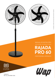 Manual WAP Rajada Pro 60 Ventilador