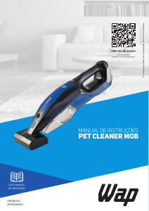 Manual WAP Pet Cleaner Mob Aspirador de mão