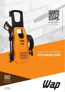 Manual WAP Eco Wash 2350 Máquina de limpeza a alta pressão