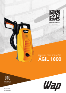 Manual WAP Agil 1800 Máquina de limpeza a alta pressão