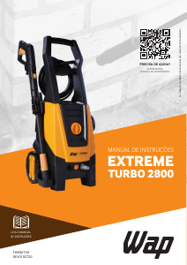 Manual WAP Extreme Turbo 2800 Máquina de limpeza a alta pressão