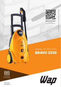 Manual WAP Bravo 2550 Máquina de limpeza a alta pressão