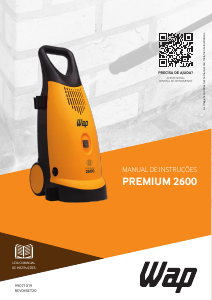 Manual WAP Premium 2600 Máquina de limpeza a alta pressão