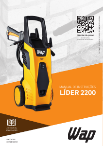 Manual WAP Lider 2200 Máquina de limpeza a alta pressão