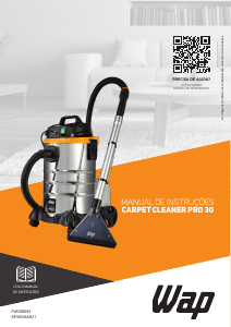Manual WAP Carpet Cleaner Pro 30 Aspirador