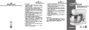 Manual de uso Magefesa MGF-4560 Batidora de pie