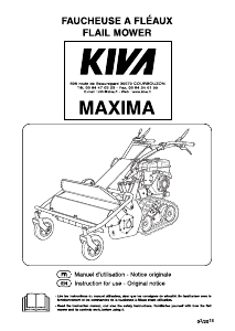 Manual KIVA MAXIMA Lawn Mower