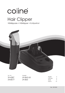 Manual Coline JH-860 Hair Clipper