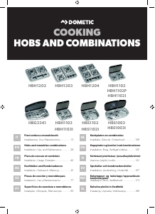 Bruksanvisning Dometic HBS1003 Häll