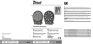 Használati útmutató Crivit IAN 359727 Darts céltábla