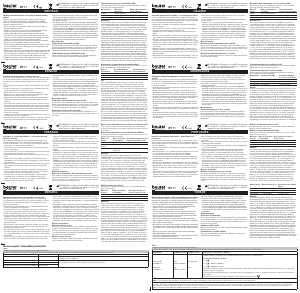 Bedienungsanleitung Beurer BY 11 Thermometer