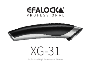 Bedienungsanleitung Efalocka XG-31 Haarschneider