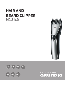 Bedienungsanleitung Grundig MC 3140 Haarschneider