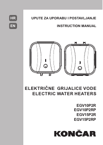 Priručnik Končar EGV10P2R Bojler