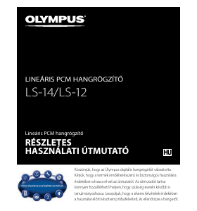 Használati útmutató Olympus LS-12 Hangrögzítő