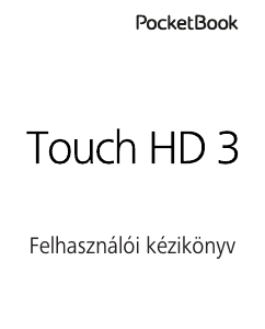 Használati útmutató PocketBook Touch HD 3 E-könyv-olvasó