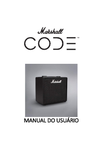 Manual Marshall Code Amplificador de guitarra