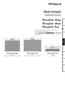 Mode d’emploi Roland BluesCube Artist Amplificateur de guitare