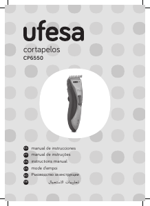 Manual de uso Ufesa CP6550 Cortapelos