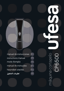 Manual de uso Ufesa CP6500 Cortapelos
