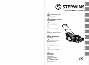 Mode d’emploi Sterwins DYM1526CQN Tondeuse à gazon