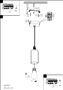 Manual Eglo 31075 Lamp