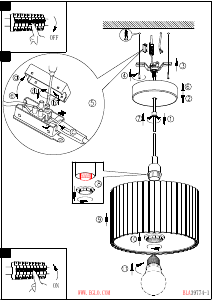 Manual Eglo 39765 Lampă