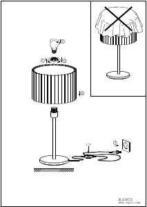 Посібник Eglo 39775 Лампа