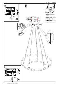 Instrukcja Eglo 39839 Lampa