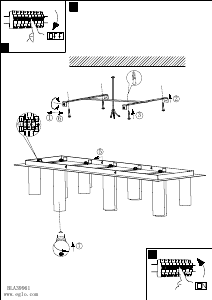 Manual Eglo 39961 Lampă