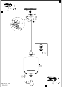 Kasutusjuhend Eglo 43401 Lamp