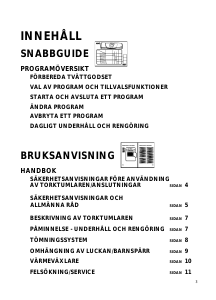 Bruksanvisning Bauknecht TRKK 8888 BK Torktumlare